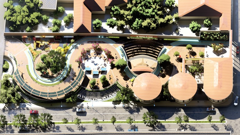 Parque vista aerea